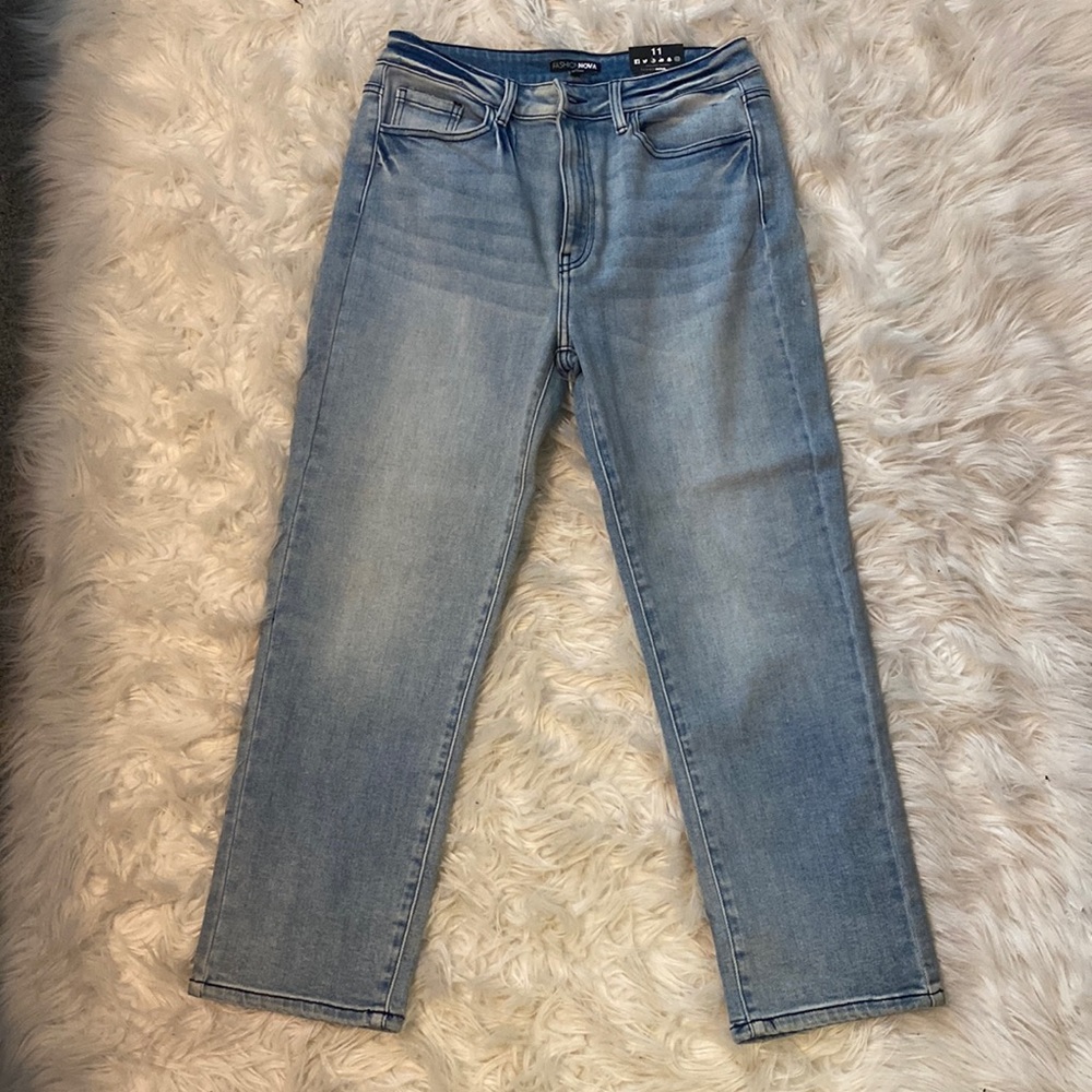 Fashion Nova light washed jeans